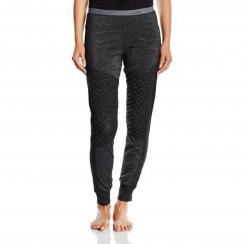 Odlo Natural + Pantalones Térmicos, Mujer, Negro