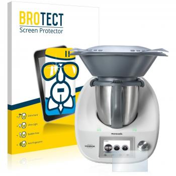 BROTECT Protector Pantalla Cristal Híbrido Compatible con Vorwerk Thermomix TM5 Protector Vidrio - [Dureza 9H, Anti-arañazos]
