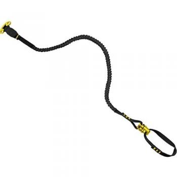 Grivel Single Spring Evo Black Elastic Ice Climbing Lanyard