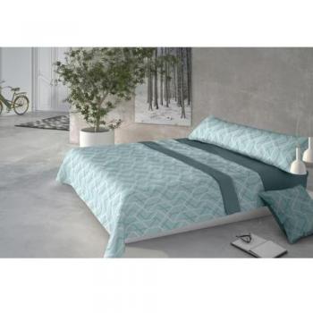 Juego de Sábanas Pierre Cardin Coralina Aina Azul para Cama de 135 cm