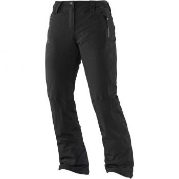 Salomon Iceglory W - Pantalón para mujer, color negro, talla 2XSL