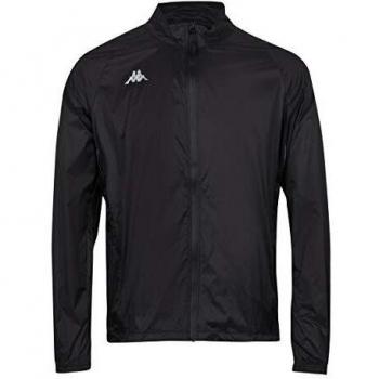 Kappa Cerchio Chaqueta Running, Sin género, Negro, XL