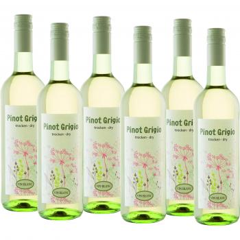 Vino Blanco Seco Pinot Grigio de Hungría - 75 cl