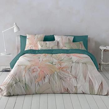 Funda Nórdica 100% Algodón Carel Naturals Cama 105 - Juego de Funda para Edredón 180x220 cm + 1 Funda de Almohada 45x125 - Fabricado en