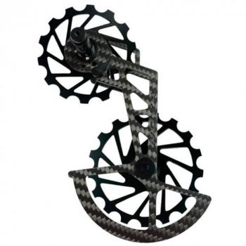 Portapoleas Nova Ride Shimano Road 11S Negro