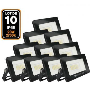 Focos LED Ipad 20W Blanco Neutro 4000K Alto Brillo - Paquete de 10 unidades