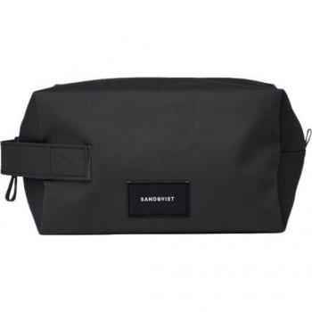 Sandqvist Justin Black Toiletry Bag for Men - One Size