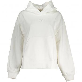 Calvin Klein Women's Brushed Cotton Hoodie - Grey, Size M