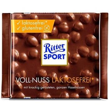 Ritter Sport Milk Chocolate with Hazelnuts Lactose-Free 100g