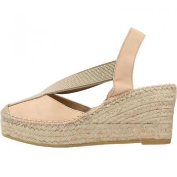 Alpargatas de casa para mujer Vidorreta modelo 13900nat53 color beis