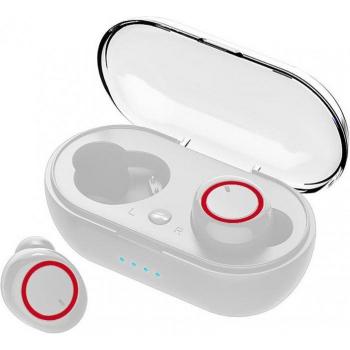 Auriculares Y50 TWS Bluetooth Inalámbricos con Control Táctil, Estéreo, Manos Libres y Cancelación de Ruido para Xiaomi e iPhone