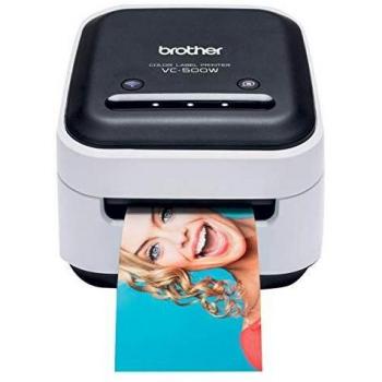 Impresora Multifunción Térmica Directa Brother VC-500WCR Color USB Wifi para Etiquetas y Fotos