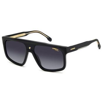 Carrera 1061/S Matte Black Unisex Sunglasses with Dark Grey Shaded Lenses