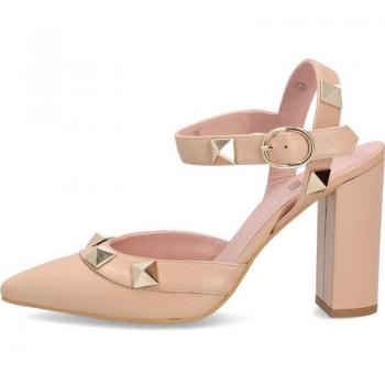 Sandalias con Tacón Angari para Mujer en Color Rosa