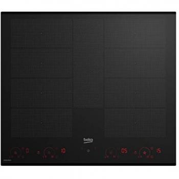 Placa de Inducción BEKO HII168811NT IndyFlex+ 8 Zonas con Flexizones y Zona Extensible