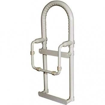 MSV Soporte DE Acceso para BANERA, Aluminio y Polipropileno, Blanco, 61x23x14 cm