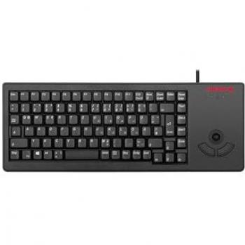 Teclado Cherry G84-5400 USB Italiano Negro con Trackball Óptico y Diseño Mecánico ML