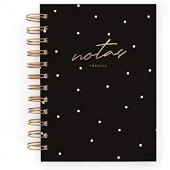 Cuaderno mini Charuca. Negro