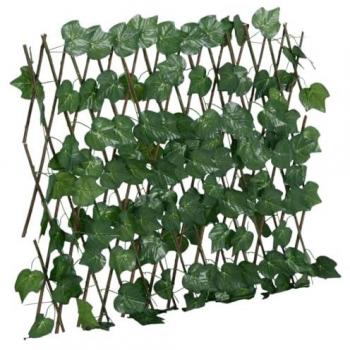 Enrejado valla expansible de parra artificial verde 190 x 60 cm, dimensiones disponibles 180 x 20 cm y más, perfecta para plantas y animales, múltiples usos como malla para ventilación, seguridad, ventana y jardín