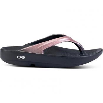 Oofos - Sandalias de recuperación Oolala Luxe para mujer, modelo 1401, color Rose, talla 37
