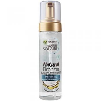 Mousse Autobronceadora Natural Garnier Ambre Solaire con Agua de Coco, 200 ml