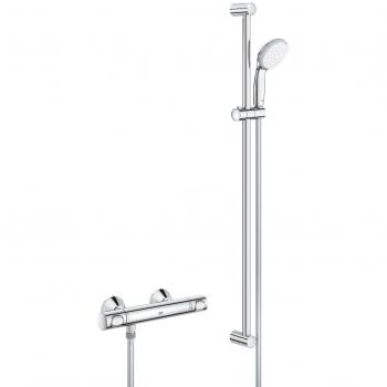 Columna de Ducha Grohe 34842000 con Termostato y Barra de 920 mm - Acabado Cromado