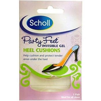 Scholl Party Feet Invisible Gel Heel Cushions
