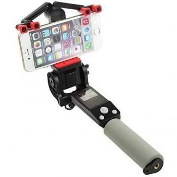 Mashu Mark Automatización ángulo de rotación Selfie Stick - 360 grados ajustable, Autorretrato Monopié Extensible inalámbrico Bluetooth, teléfono ajustable y soporte para iPhone 6S 6 5 5S, iPhone 6 Plus, android-black