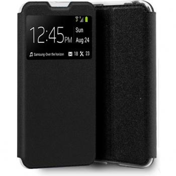 Funda COOL Flip Cover Liso Negro para TCL 20 5G