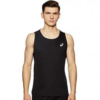 ASICS Silver Singlet Camiseta sin Mangas, Hombre, Performance Black, 2XL