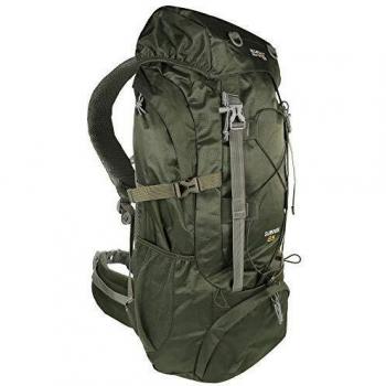 Regatta Survivor III - Mochila acolchada para hombre, Hombre, Mochila, EU142 41C000, verde oscuro, 45 L