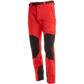 Pantalón largo Trangoworld Mourelle DR para hombre, color rojo y negro, talla XXL
