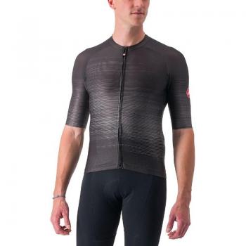 Maillot Castelli Aero Race 6.0 Manga Corta Negro Claro S