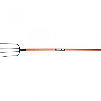 Forca de Estiércol 320 mm con 4 Púas y Mango de Fibra de Vidrio - Polet 1630 g
