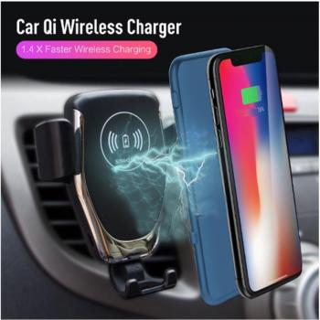 Soporte Magnético Cargador Inalámbrico Universal para Teléfono Móvil en Coche