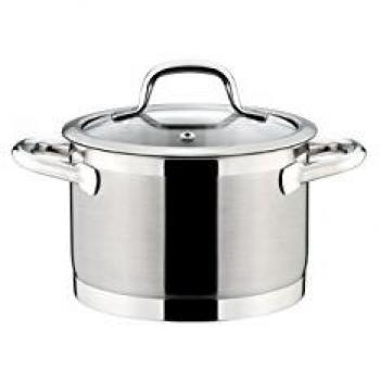 Olla de Acero Inoxidable President con Tapa 18 cm, 3.0 l