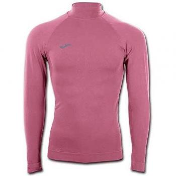 Joma Brama Classic - Camiseta térmica para niños, color rosa, talla 12-14 años