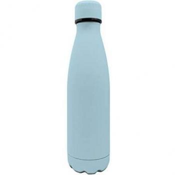 NERTHUS Botella Termo Doble Pared para fríos y Calientes Diseño Azul Pastel de Acero Inoxidable 500 ml Libre de BPA, 18/8
