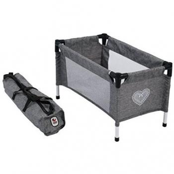 Cuna de Viaje para Muñecas Gris Vaquero Bayer Chic 2000 652 76