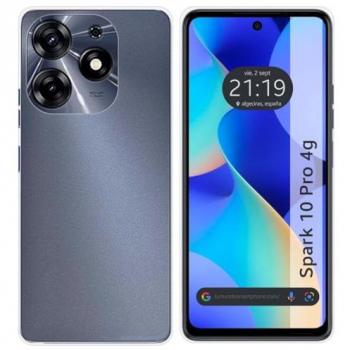 Funda de Silicona Gel TPU Transparente para TECNO SPARK 10 Pro