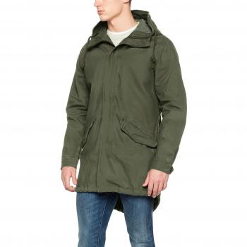 JACK & JONES Jornew Bento Summer, Parka para Hombre, Verde
