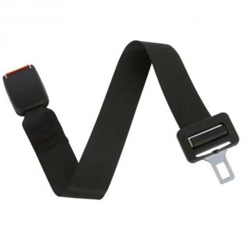 Cinturón de seguridad CARPOINT 1434608 - Cinturón de extensión para equipaje negro 60 cm