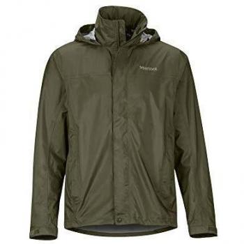 Marmot PreCip Eco Waterproof Hardshell Jacket for Men, Olive Green