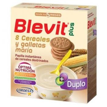 Blevit Plus Duplo 8 Cereales y Galletas 600 g