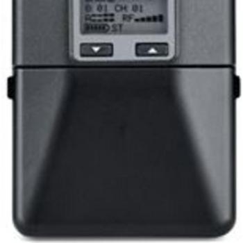 Shure P9RA+ Stereo Bodypack Receiver, Frequency Band G6: 470 to 506 MHz