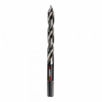 Broca helicoidal HSS de 9,5 mm con punta Flowstep y longitud total de 125 mm