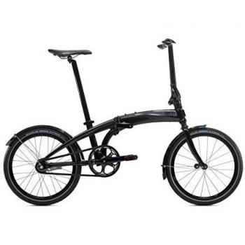Tern Verge Duo - Bicicleta plegable, color negro