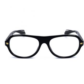 Montura de Gafas Recetadas para Mujer Alyson Magee AMO 015 BLACK, Armazones Negros, Lentes de 50 mm