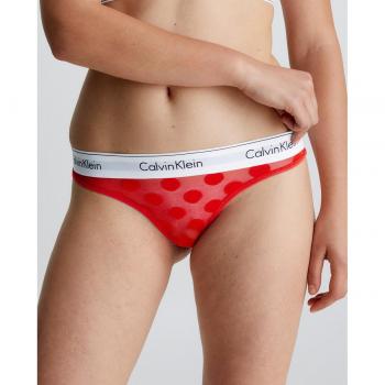 Calvin Klein - Tanga String Rojo - XS