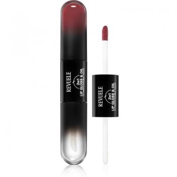 Lip Gloss - Aceite 2 en 1 - Revuele - Tono 09 - 7 ml